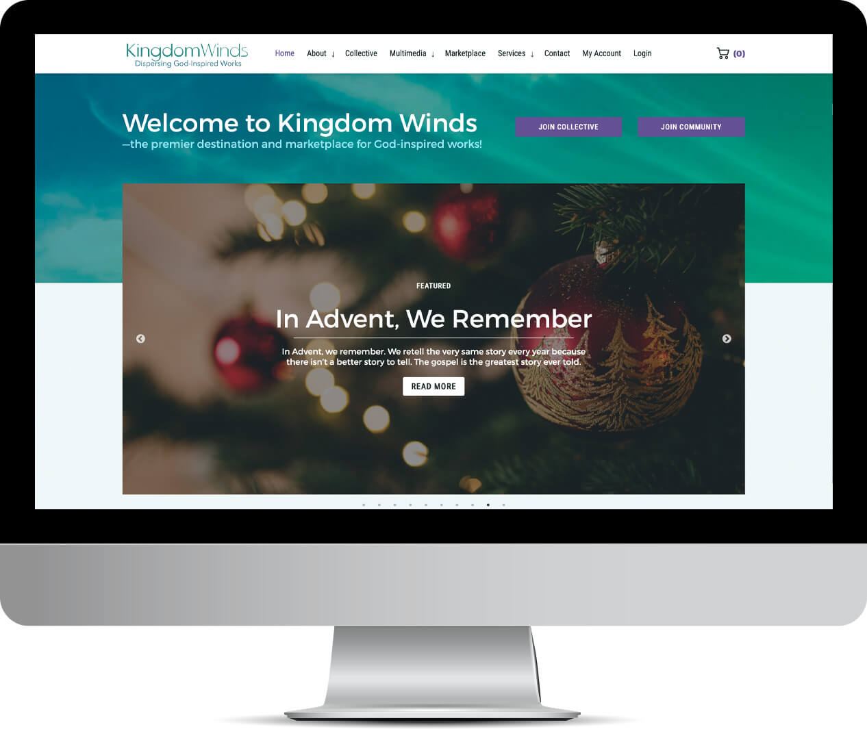 Kingdom Winds Website Design & Development