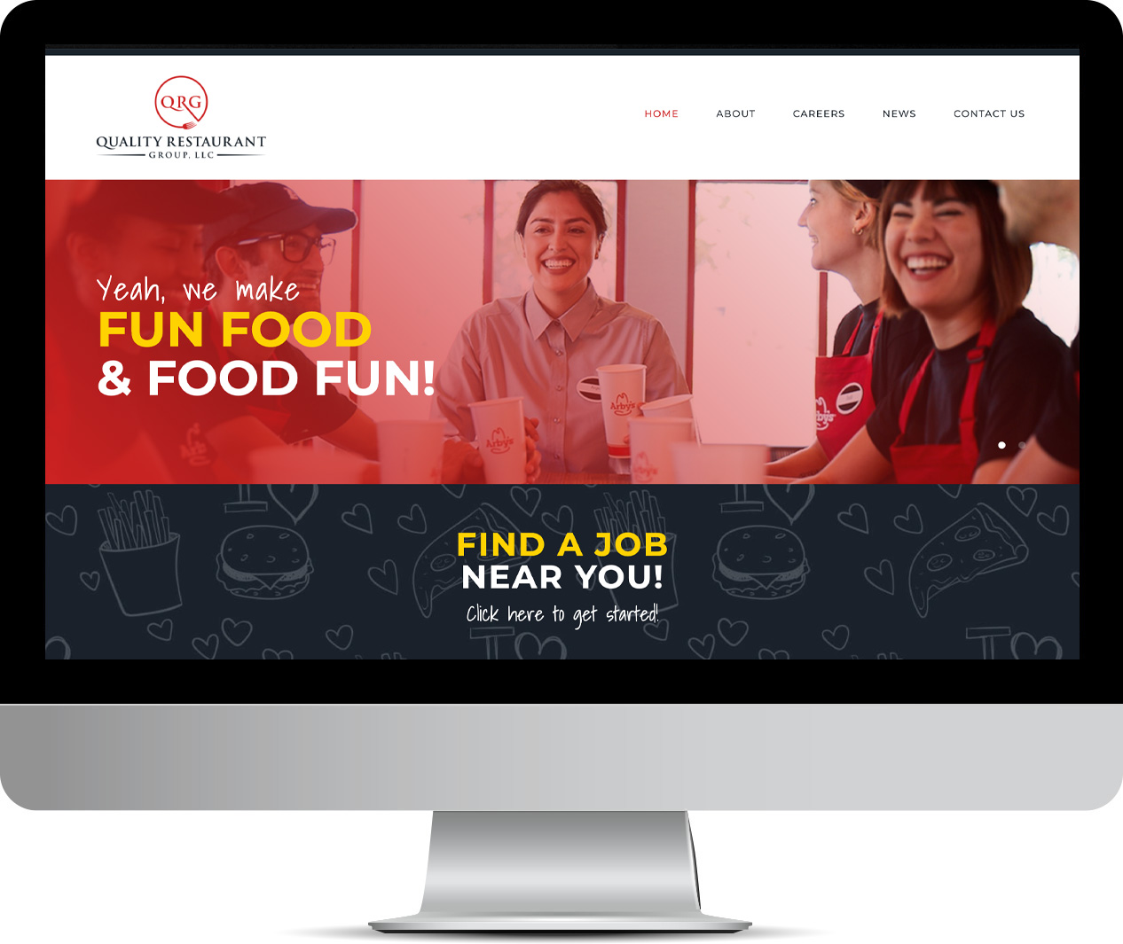 Quality Restaurant Group Website Design