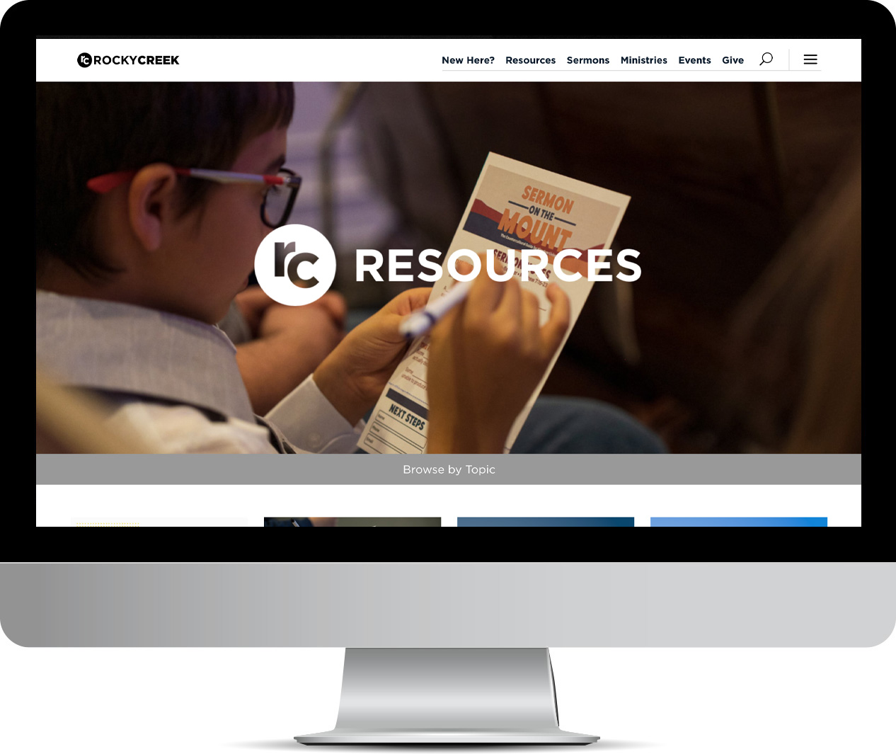 Rocky Creek Church Website Development